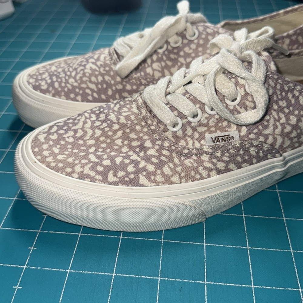 Vans Eco Theory UltraCush Dusty Pink Animal/Etherea Print Skate Shoes Size 9.5 - Picture 4 of 13